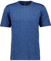Thumbnail for RAGMAN Herren Softknit-T-Shirt mit Rundhals und Flamm-Optik S, Blau-718 im Sale