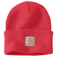 Thumbnail for Carhartt Herren Strickmütze Mit Bündchen (Closeout) Beanie-Mütze, Bittersweet, Einheitsgröße im Sale