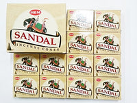 Thumbnail for Saum Sandale Räucherkegel 10 Kegel multi