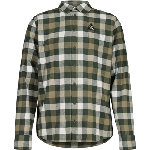 Maloja Herren TomaroM. Hemd, deep Forest Multi, XL im Sale