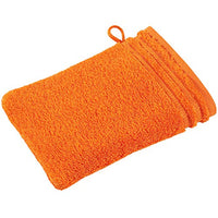 Thumbnail for Vossen Calypso Feeling Waschhandschuh 22 x 16 cm orange im Sale