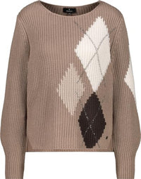 Thumbnail for MONARI Pullover Espresso - 42 im Sale