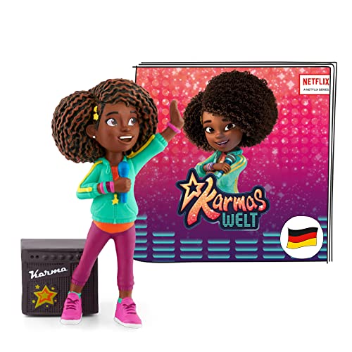 tonies Hörfigur für Toniebox, Karmas Welt, Hörspiel mit Liedern für Kinder ab 5 Jahren, Spielzeit ca. 50 Minuten im Sale