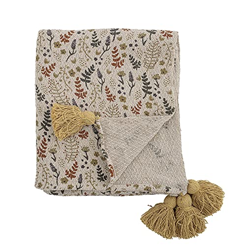 Bloomingville Tagesdecke Filipa, gelb, Baumwolle im Sale