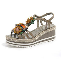 Thumbnail for Pons quintana Scarpe Donna 8390 Padova Alga Zeppa 6 PE21 im Sale