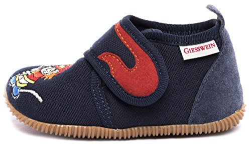 GIESSWEIN Serfaus - Slim Fit, High Slippers for Boys, Dark Blue 548, 23 EU on Sale