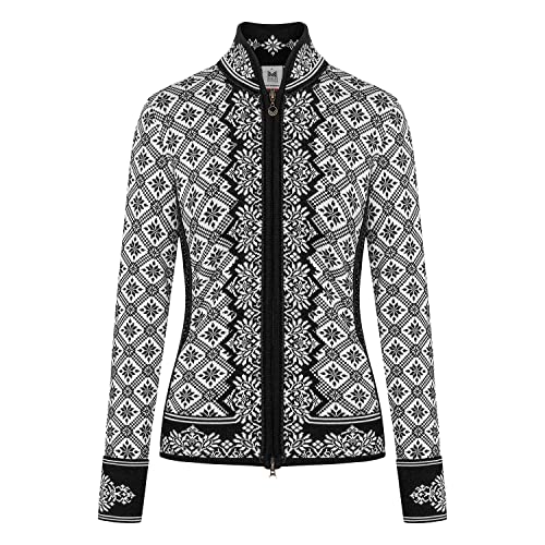 Dale of Norway Damen Christiania Sweater, Schwarz/weiß, im Sale