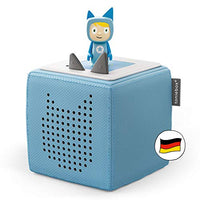 Thumbnail for tonies Toniebox Starter Set inkl. 1 Kreativ Figur – Audioplayer für Hörbücher und Lieder für Kinder, einfach zu bedienende kabellose Musikbox BZW. Lautsprecher, 7 Std. Akku, Grün im Sale