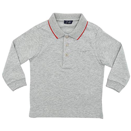 Il Gufo Polo Baby Boy Grigia in Cotone A19PO067M0094 Grigio 3M