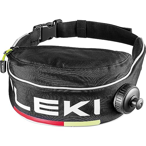 Leki Thermo Drink Hüfttasche, Black-Bright red-Neonyellow im Sale