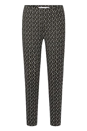 Raffaello Rossi women's trousers Penny Pencil Jacquard, color: black, on sale