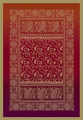 Bassetti Brenta Plaid made of 100% cotton in Robin Red R1, dimensions: 135x190 cm - 9326022 on sale