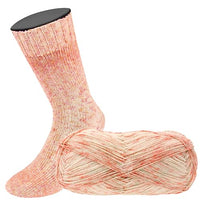 Thumbnail for Meilenweit 100g Cotone Vegano Risotto 1507 - Light grey/brick red/reseda/grey-green on sale