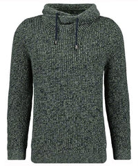 Thumbnail for RAGMAN Men's Knitted Sweater with Special Collar, Blue-Green-731 on Sale