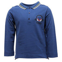 Thumbnail for Fendi 2373V Polo Bimbo Blue Polo t-Shirt Cotton Kid [4 years] im Sale
