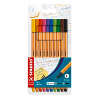 Thumbnail for STABILO Fineliner point 88-10er Pack - Standardfarben im Sale