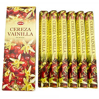Thumbnail for Neu: Saum, Hexa-Räucherstäbchen, Vanille, Kirsche, 6 Packungen = 120 x 20 Stäbchen. im Sale