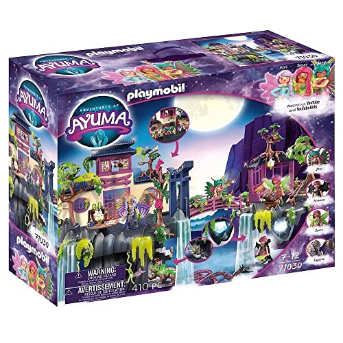 PLAYMOBIL Adventures of Ayuma 71030 Fairy Academy, including toy fairies with movable wings, for children ages 7 and up on sale