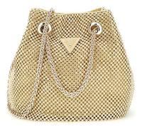 Thumbnail for GUESS Zalina Mini Pouch Gold im Sale
