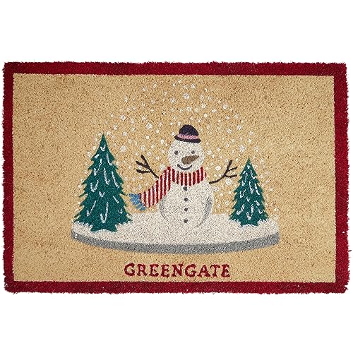 Greengate Doormat Snowglobe White