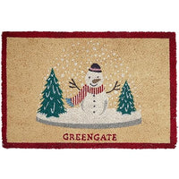 Thumbnail for Greengate Doormat Snowglobe White