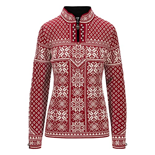 Dale of Norway W Peace Sweater Rot, Damen Freizeitpullover, im Sale