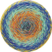Thumbnail for Lana Grossa Twisted Summer Shades 1110 - Yellow/Blue/Mint/Orange/Navy on sale