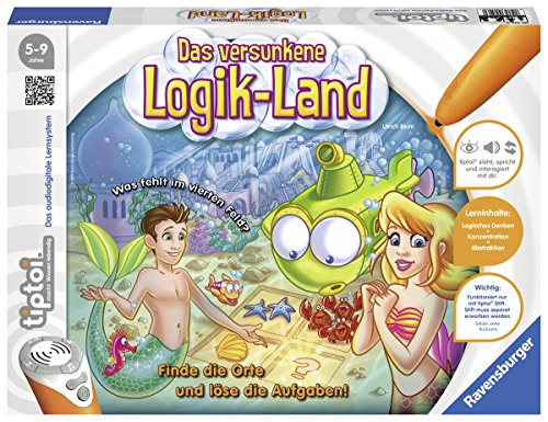 Ravensburger 00526 - Tiptoi Spiel Das versunkene Logik-Land im Sale
