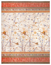 Thumbnail for Bassetti Fong Tagesdecke, 100 57 Fäden pro cm² /Füllung: 100% Reiner Baumwolle, Beige, 220x255 cm im Sale