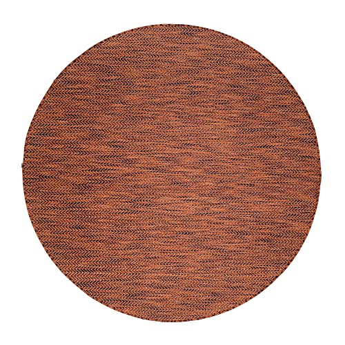Musterring Teppich Capri Outdoor 424 Terra 240 cm rund im Sale