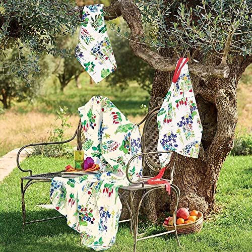 Garnier-Thiebaut 37386 Mille Fraisiers Printemps Tablecloth Tischdecke, Metis im Sale