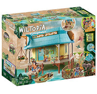 Thumbnail for PLAYMOBIL Wiltopia 71007 Animal Care Station with Boat Mounts and Floating Rowboat, Recommended for ages 4 and up, on sale