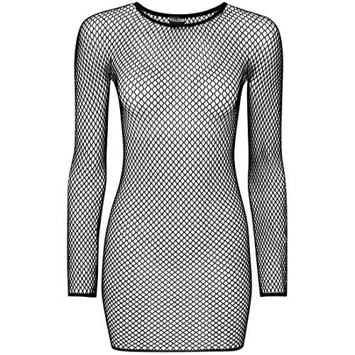 Killstar Fishnet Bodycon Kleid - Nicole im Sale