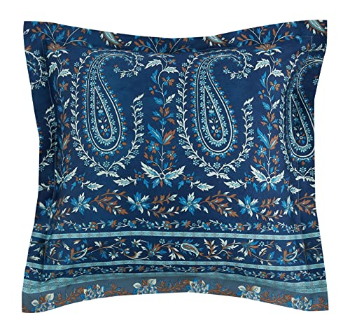 Bassetti cushion cover Como G1 made of 100% cotton mako satin in grey, dimensions: 40 cm x 40 cm, 9323989 on sale