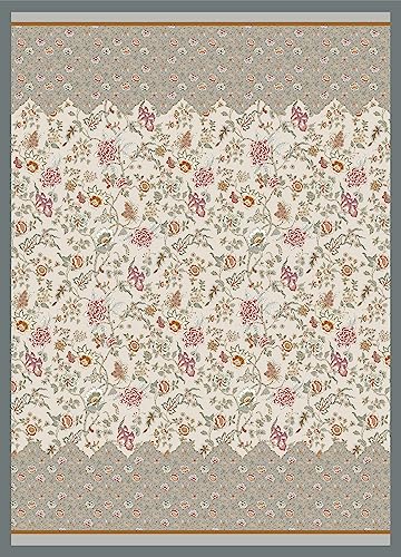 Bassetti Vicenza Plaid made of 100% cotton in beige 41, dimensions: 155x220 cm - 9326040 on sale