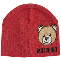 Thumbnail for Moschino Damen Teddy Mütze Rosso im Sale