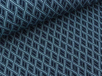 Thumbnail for Albstoffe Hamburger Liebe Bliss 3D Fence Knit Blue Navy-Garda im Sale