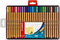 Thumbnail for Fineliner - STABILO point 88 - 25er Pack - mit 25 verschiedenen Farben im Sale