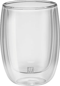 Thumbnail for ZWILLING Sorrento double-walled latte macchiato glasses, 2 x 350 ml, borosilicate glass, thermal glasses, heat-resistant, 2-piece, transparent on sale
