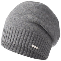 Thumbnail for GIESSWEIN Cashmere Beanie Schwarzenstein - Kaschmir Mütze, Damen & Herren Haube, Unisex Longbeanie, Dünne Strickmütze, Leichte, warme, atmungsaktive & Bequeme Wintermütze im Sale