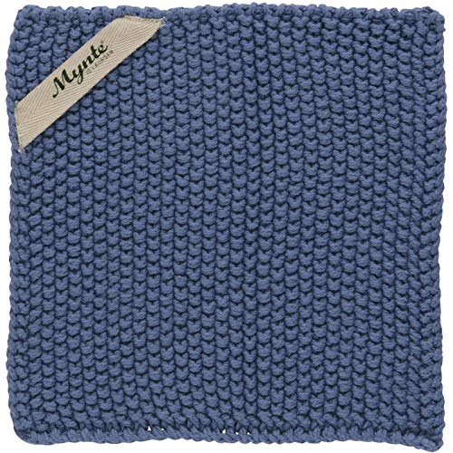 IB Laursen Topflappen Mynte Cornflower gestrickt im Sale