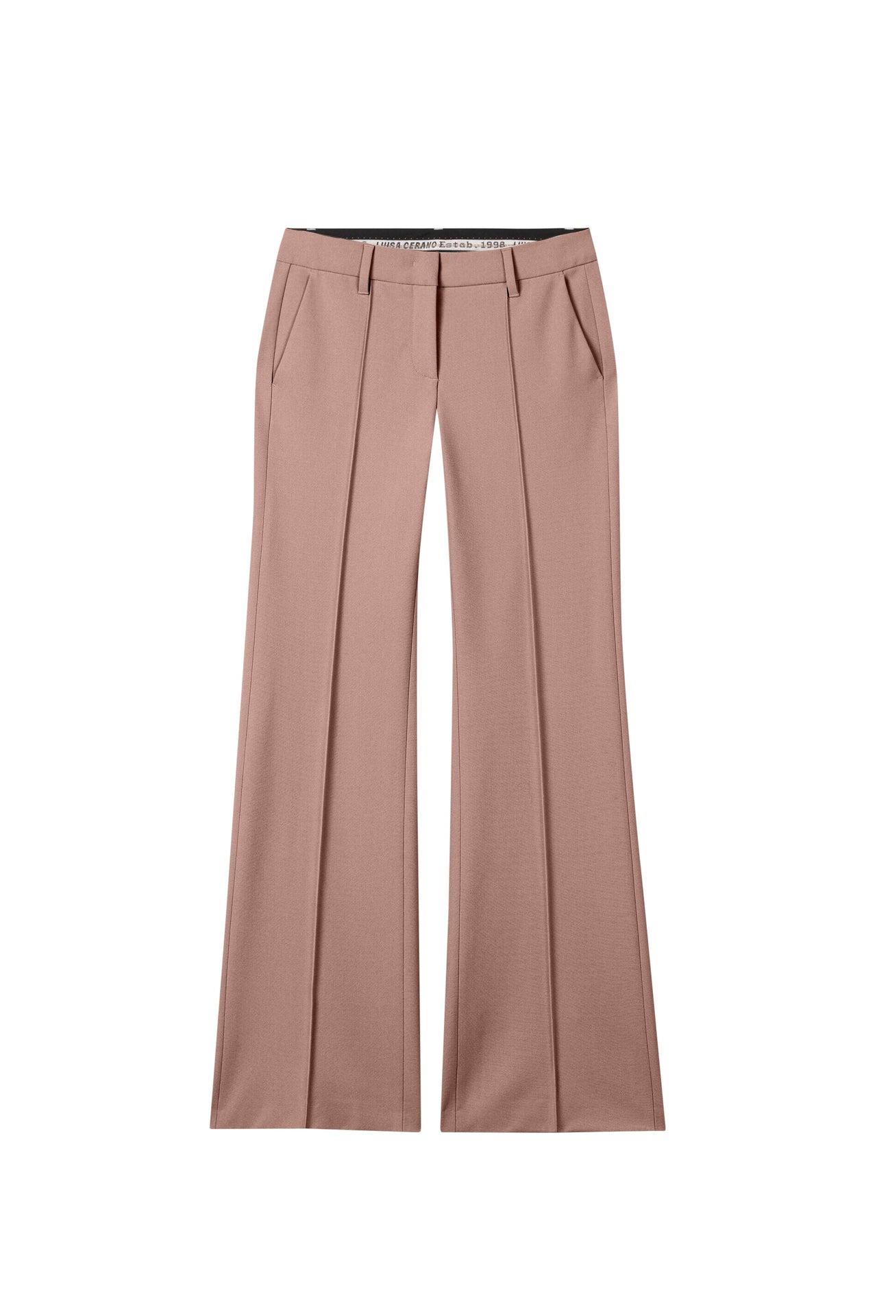 Luisa Cerano Bootcut-Pants mit Saumschlitz im Sale