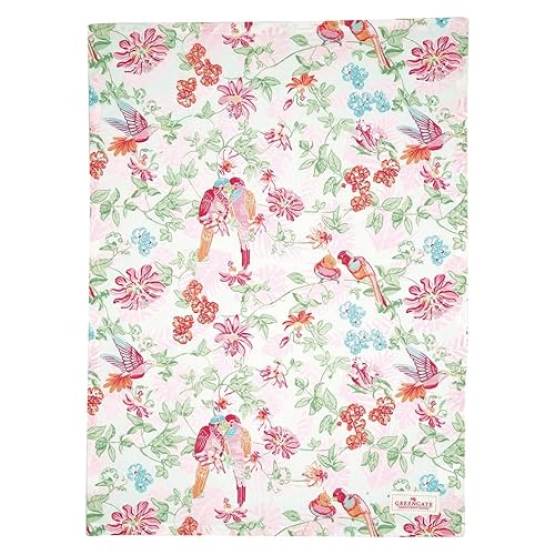 GreenGate [W] Tea Towel Fallulah White on sale