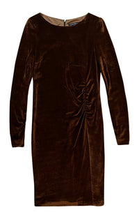 Thumbnail for Luisa Cerano Velvet-Kleid im Sale