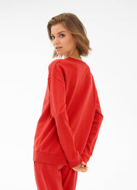 Thumbnail for Juvia Fleece Sweater OUT OF OFFICE im Sale
