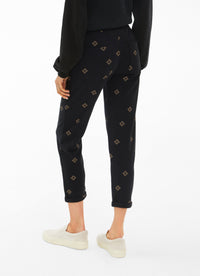 Thumbnail for Juvia Fleece Trousers Ornament Turn Up im Sale