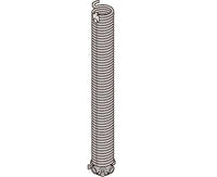 Thumbnail for Hörmann torsion spring tension cone no. L701 (with spring marking, left spring, for garage doors) 3051905, silver