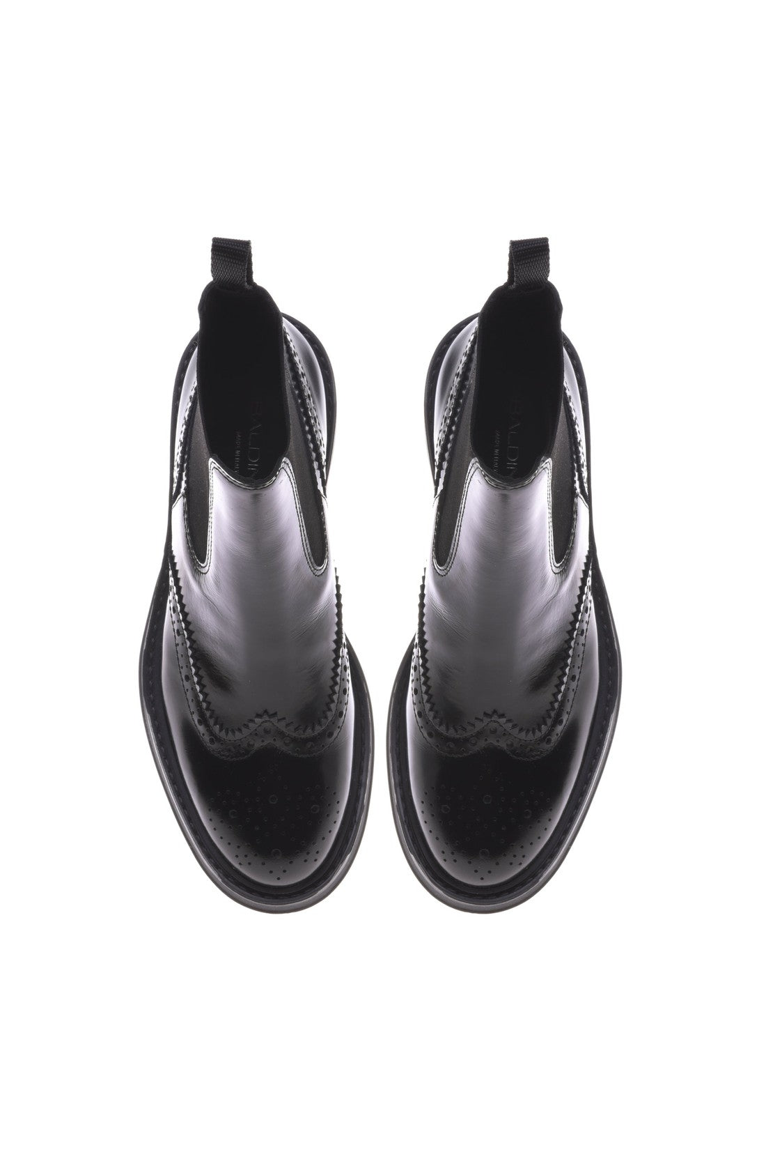 Baldinini Ankle boot in shiny black calfskin on sale