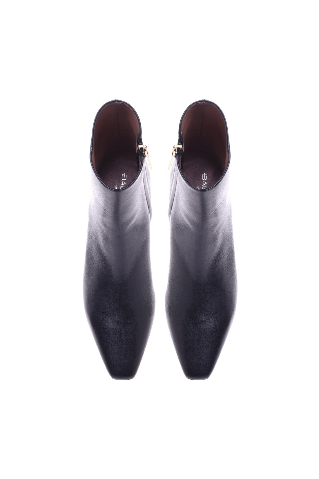 Baldinini Ankle boots in black nappa leather im Sale