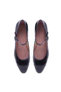Thumbnail for Baldinini Black patent low court shoe on sale